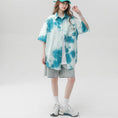 Load image into Gallery viewer, [CHAOMEICHEN Series]★Shirt★ 3color Tops Thin Summer Clothes Unisex Men's Blue Green Brown
