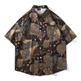 Load image into Gallery viewer, [TRAVEL ISSUANCE Series]★Retro Shirt★ Print Ethnic Style Short Sleeve Tops Unisex ML XL 2XL
