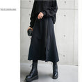 Load image into Gallery viewer, [0246 Series]★Skirt★ Bottoms Punk Harajuku Style Casual Design Black Black ML
