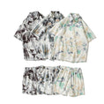 Load image into Gallery viewer, [TIANYI Series]★Setup★ Shirt + Shorts 3color Unisex Men's Large Size Oil Painting Style
