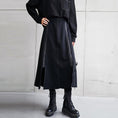 Load image into Gallery viewer, [0246 Series]★Skirt★ Bottoms Punk Harajuku Style Casual Design Black Black ML
