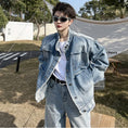 Load image into Gallery viewer, [Illustrated series]★Setup★ 2color jacket + trousers 2-piece set Unisex Men's Fashion Spring Clothes
