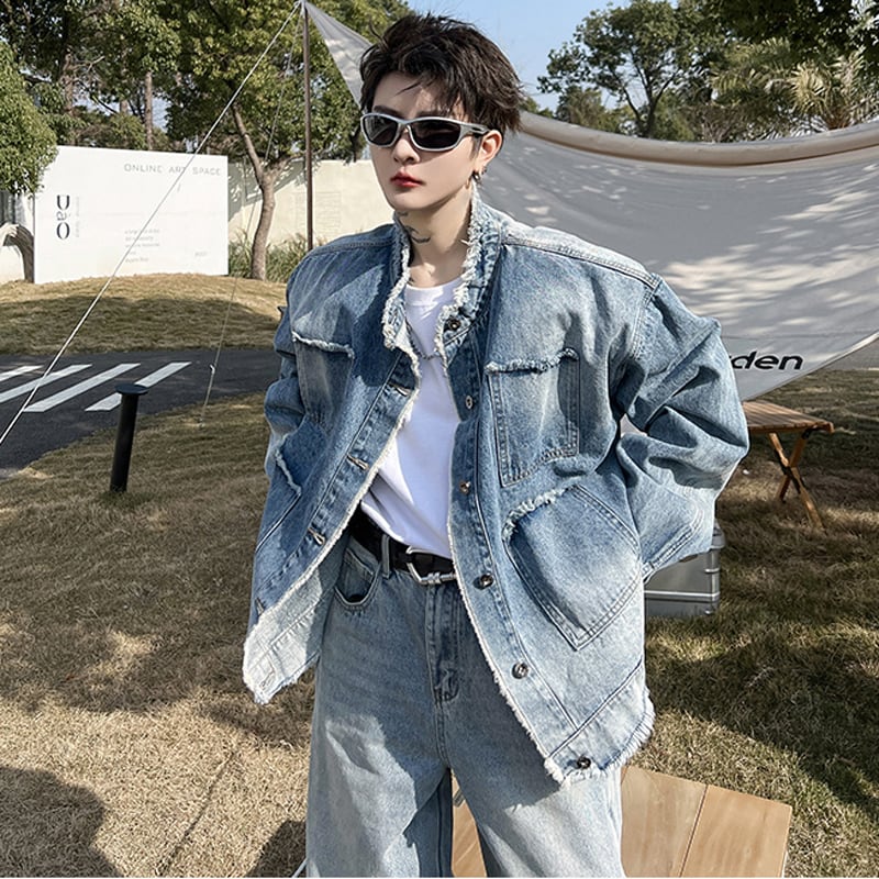 [Illustrated series]★Setup★ 2color jacket + trousers 2-piece set Unisex Men's Fashion Spring Clothes