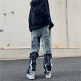 Load image into Gallery viewer, [OOTDstudio Series]★Denim Pants★ Bottoms Unisex Men's Large Size Distressed Fashion
