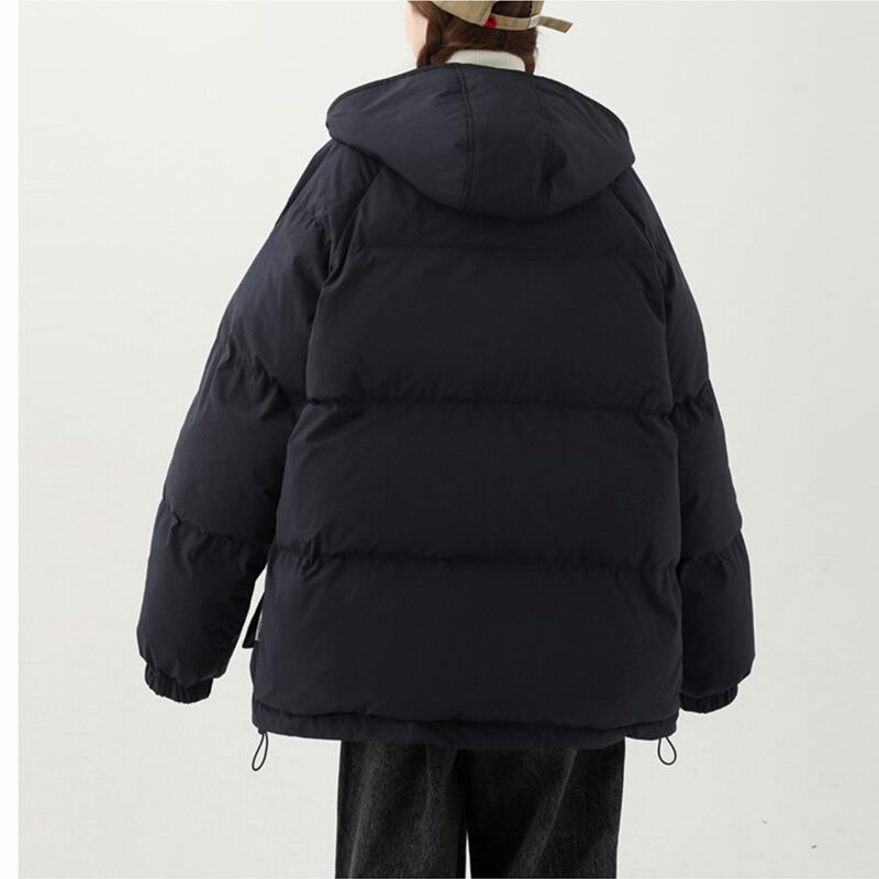 [Suikoishi Series] ★Winter coat★ Cotton coat outerwear 2color Unisex Men's Brown Navy ML XL 2XL