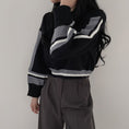 Load image into Gallery viewer, [LIANGLIANG series]★Knit tops★ 3color tops mini length white black gray
