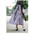 Load image into Gallery viewer, [Kokaisha---Shinkyo Series] ★Chinese style skirt★ Text pattern Improved Chinese clothing 2-piece skirt set Outer skirt + inner white skirt
