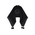 Load image into Gallery viewer, [Da Qinglong Shu Series] ★China style outerwear★ Cloak coat Rasha embroidery Chinese clothing Black Black Irregular
