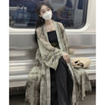 Load image into Gallery viewer, [Haruyama Mokugo Series] ★China style happi coat★ Long outerwear, thin improved Chinese clothing, loose, bamboo, everyday wear, Chinese clothing
