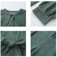 Load image into Gallery viewer, [YUJIAN Series] ★Dress★ Denim dress Retro Casual Design Blue Blue
