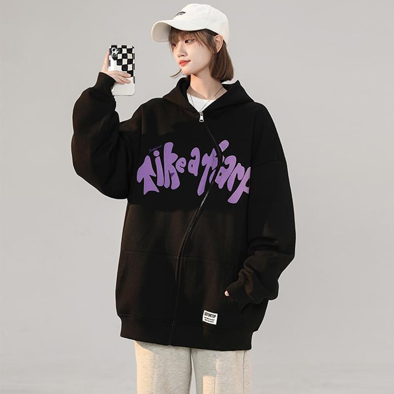 [GEBOXUAN series] ★Jacket★ 3color outerwear unisex men's alphabet white black yellow