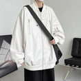 Load image into Gallery viewer, [YOULIN Series]★Jacket★ 3color PU Unisex Men's Large Size Cool Black Beige Dark Brown
