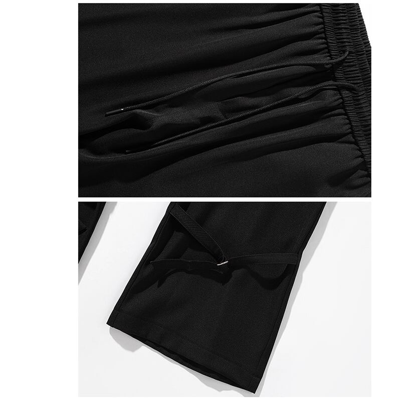 [BIGEMAN Series] ★Casual Pants★ 2color Bottoms Trousers Men's Large Size Easy to Match Coffee Color Black