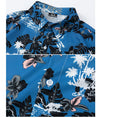 Load image into Gallery viewer, [TRAVEL ISSUANCE Series] ★Short Sleeve Shirt★ Hawaii Aloha Shirt Print Unisex Men's Blue Cool
