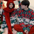 Load image into Gallery viewer, [TRAVEL ISSUANCE Series]★Sweater★ 2color Tops Christmas Unisex Men's Red Green Deer
