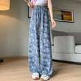 Load image into Gallery viewer, [FENGLIN Series] ★Casual Pants★ Bottoms Trousers Cool Blue Blue Slimming Hat Summer Clothes
