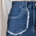 Load image into Gallery viewer, [XIANXIAN Series]★Denim Skirt★ Bottoms Women's Mermaid Skirt Blue
