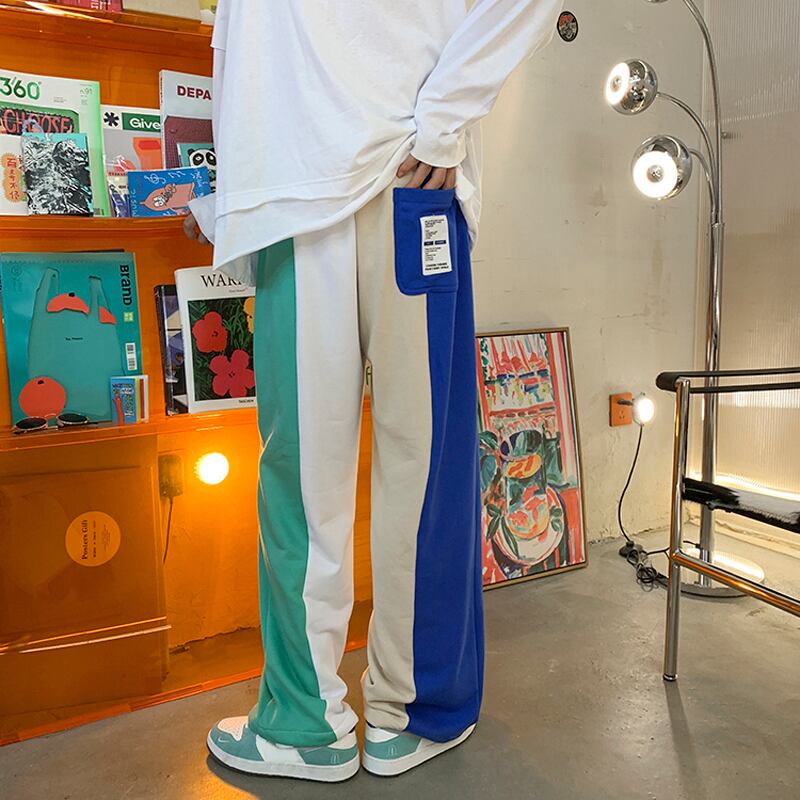 [Kawei Series] ★Casual Pants★ 2color Bottoms Unisex Men's Large Size Aya Color Scheme Green Brown