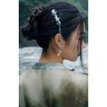 Load image into Gallery viewer, [Xiao Qinglong Shu Series] ★China style hair ornament★ 1 hairpin, ladies accessories, bamboo, old-fashioned, easy to match
