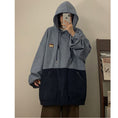 Load image into Gallery viewer, [CHAOMEICHEN Series]★Parker★ 3color Tops Suede Color Scheme Unisex Men's Gray Blue Apricot
