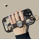 [DKF Series]★Mobile Case★ 2color Hat Purple Black Fashion iPhone14 iPhone13 iPhone12/11/7/8XS