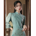 Load image into Gallery viewer, [RUYUN Series]★Cheongsam dress★ Chinese-style dress for slimming parties, weddings, photo shoots ML XL 2XL 3XL
