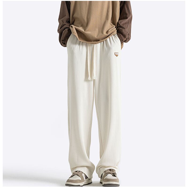 [BIGEMAN Series]★Casual Pants★ 3color Bottoms Pants Men's Large Size Beige Black Brown