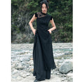 Load image into Gallery viewer, [Big Blue Dragon Series] ★China style tops★ Long tops with slit design, slimming, lace
