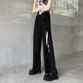 Load image into Gallery viewer, [Miyakoya Series]★Casual Pants★ Trousers Bottoms Cool Summer Fashion Black Black Sexy
