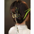 Load image into Gallery viewer, [Ma series] ★Chinese style hair ornament★ Old-fashioned Chinese clothing Improves temperament Fringe Bamboo Green Accessories Fringe
