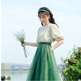 Load image into Gallery viewer, [Shirashu Series] ★Skirt★ Bottoms Summer Clothes Simple Ladies Fashion Green Green Easy to match
