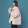 Load image into Gallery viewer, [Fujiiman Series] ★Jacket★ 3color outerwear unisex men's black green pink easy to match
