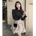 Load image into Gallery viewer, [KEKELI Series] ★China-style dress★ Changeover, short length, improved cheongsam dress, floral pattern, slimming appearance
