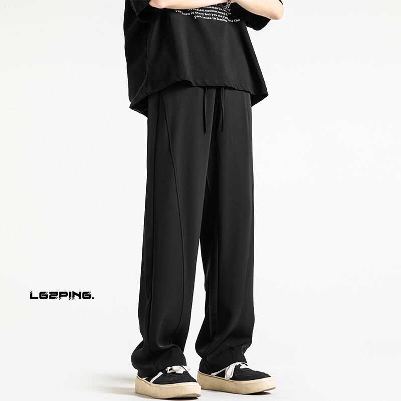 [BIGEMAN Series]★Casual Pants★ 3color Bottoms Trousers Men's Large Size Slimming Summer Clothes