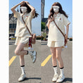 Load image into Gallery viewer, [LICAINI series]★Setup★ POLO neck + shorts 2-piece set top and bottom set cherry cute
