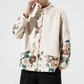 Load image into Gallery viewer, [Kimitsu Series] ★China style jacket★ Quilted Warm 2color Unisex Men's Embroidery China button
