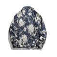 Load image into Gallery viewer, [BrokenBird Series]★Jacket★ Outerwear Unisex Men's Floral Pattern Blue Blue Cool
