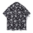 Load image into Gallery viewer, [TRAVEL ISSUANCE Series] ★Short sleeve shirt★ Aloha shirt, Okinawa, Hawaii tops, floral pattern shirt, unisex, men's chiffon
