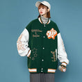 Load image into Gallery viewer, [LUONONG series]★Jacket★ 3color outerwear stadium jacket unisex men's black green blue casual
