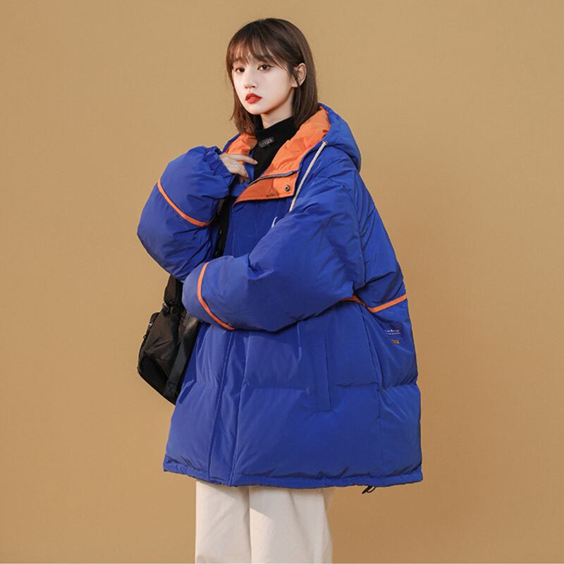 [Morimoto Series] ★Winter Coat★ Cotton Coat 2color Thick Warm Unisex Men's Cold Protection Beige Blue