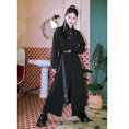 Load image into Gallery viewer, [Old Monster---Gold Series]★China style pants★Bottoms Gaucho pants original slimming black
