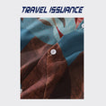 Gallery viewerに画像を読み込む, 【TRAVEL ISSUANCEシリーズ】★シャツ★ 男女兼用 プリント 油絵風 半袖トップス 夏 ブラウン M L XL 2XL
