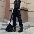 Load image into Gallery viewer, [Style Series] ★Casual Pants★ Bottoms Trousers Stylish Black Black Autumn Clothes Easy to Match
