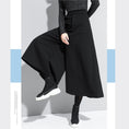 Load image into Gallery viewer, [0246 Series] ★Wide Pants★ Culotte Skirt Gaucho Pants Gaucho Plain Simple Quarter Length
