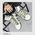 Load image into Gallery viewer, [XIANGSHA series]★Sneakers★ 3color Men's shoes Shoes Sports style Oil painting style Size 39-44 Green Black Brown
