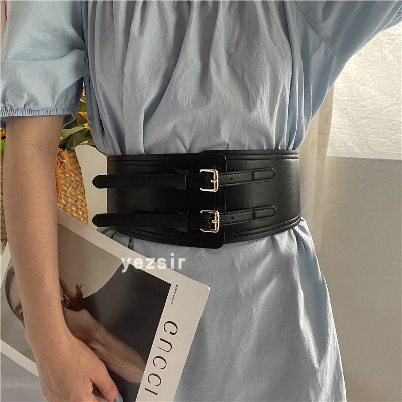 [yezsir series] ★Belt★ 2color PU Unisex Accessories Small items Black Coffee color Easy to match