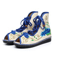 Load image into Gallery viewer, [Kamei Series]★China Shoes★ 2color Blue or Red Dyed Series Sandals Open Toe Shoes Size 35-40
