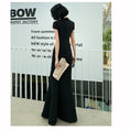 Load image into Gallery viewer, [Chouga series] ★Long length cheongsam dress★ 6 size mermaid line black
