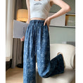 Load image into Gallery viewer, [FENGLIN Series] ★Casual Pants★ Bottoms Trousers Cool Blue Blue Slimming Unique Easy to match
