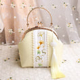 Load image into Gallery viewer, [SHULI series]★China style bag★ 3color shoulder bag handheld white green light yellow
